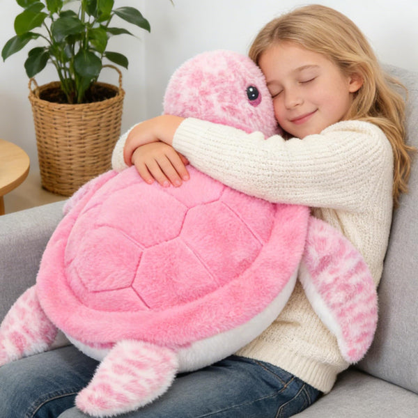 IKASA Giant Sea Turtle Stuffed Animal Plush Toy,Big Large Jumbo Soft Toys,30