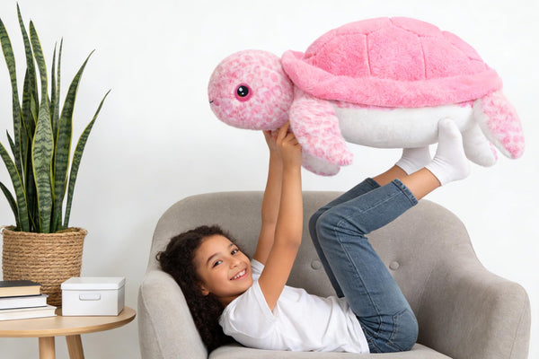 IKASA Giant Sea Turtle Stuffed Animal Plush Toy,Big Large Jumbo Soft Toys,30
