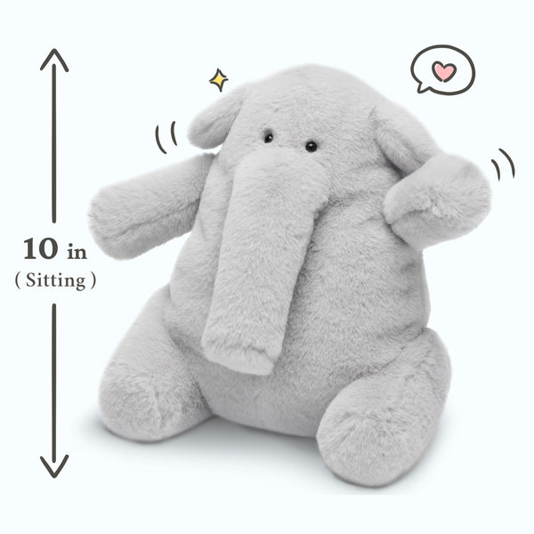 IKASA Elephant Stuffed Animals Plush Toys,10