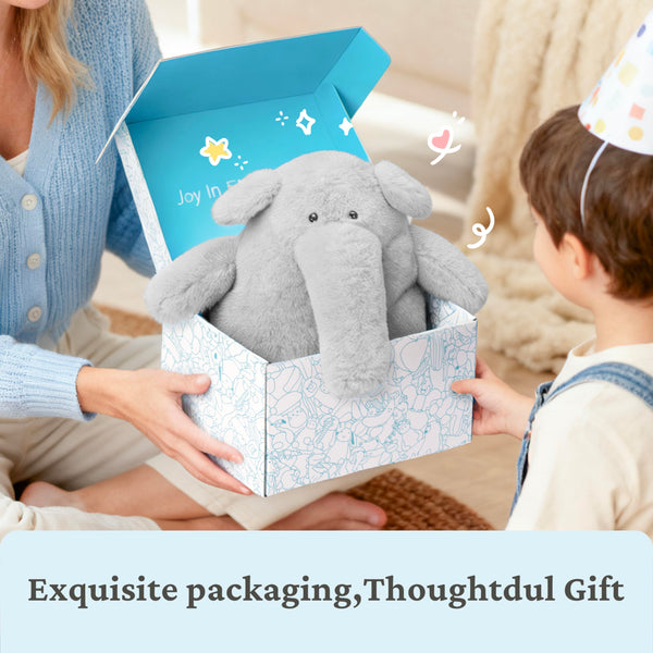 IKASA Elephant Stuffed Animals Plush Toys,10