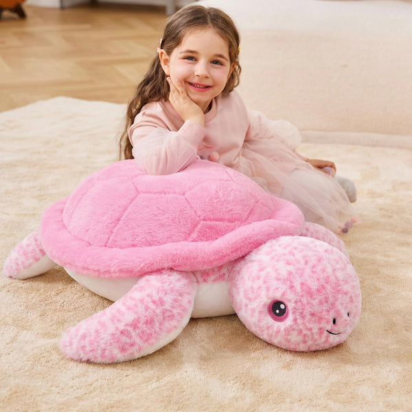 IKASA Giant Sea Turtle Stuffed Animal Plush Toy,Big Large Jumbo Soft Toys,30