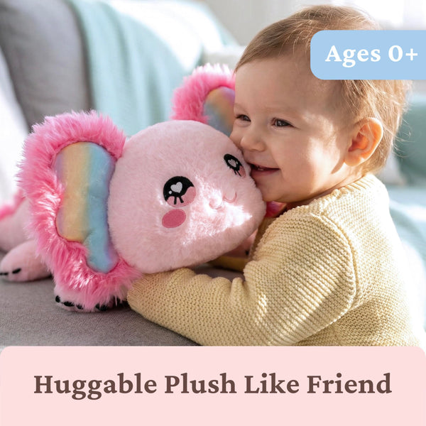 IKASA Large Axolotl Stuffed Animal Plush Toy,Large Big Jumbo Soft Toys,18