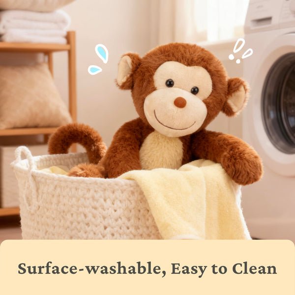 IKASA Monkey Stuffed Animals Plush Toys,12.5
