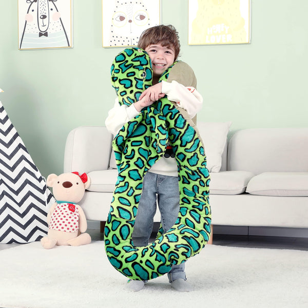 IKASA Giant Snake Stuffed Animal Plush Toy,106