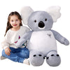 78cm / 30" Giant Stuffed Gray Koala Plush Toy