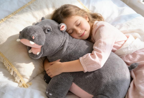 IKASA Giant Hippo Stuffed Animal,28.5