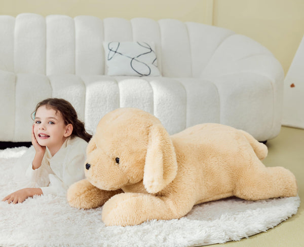 IKASA Giant Dog Labrador Stuffed Animal Plush Toy,Puppy Big Large Jumbo Soft Toys,30