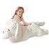 IKASA Giant Labrador Dog Stuffed Animal Puppy Plush Toy,30" Big Large Jumbo Soft Toys,Cute Huge Size Fat Fluffy Plushy Plushie,Gifts for Kids