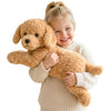 IKASA Large Dog Labrador Stuffed Animal Plush Toy,20" Big Puppy Soft Cute Fluffy Plushy Plushie