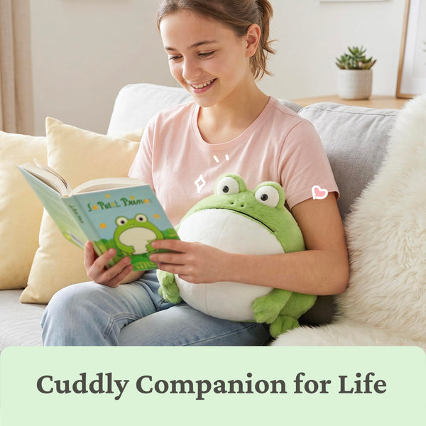 IKASA Frog Stuffed Animals Plush Toys,8