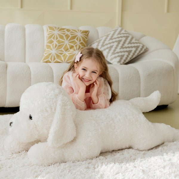 IKASA Giant Labrador Dog Stuffed Animal Puppy Plush Toy,30