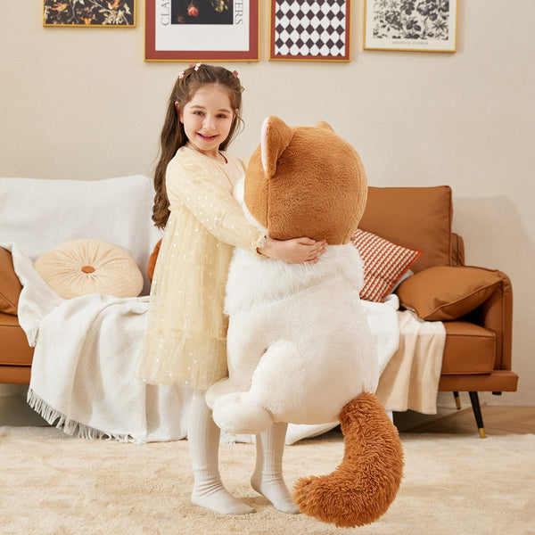 IKASA Giant Ragdoll Cat Stuffed Animal Plush Toy,Large Big Jumbo Soft Toys,23