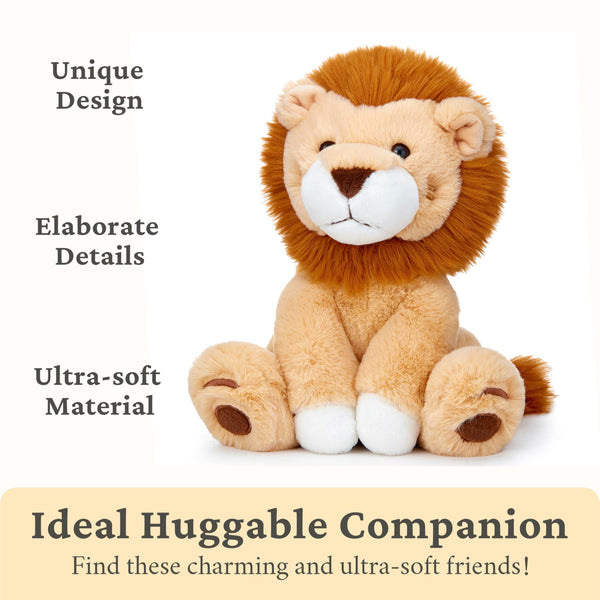 IKASA Lion Stuffed Animals Plush Toys,10