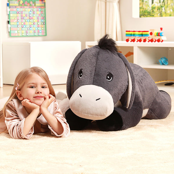 IKASA Giant Donkey Stuffed Animal Plush Toy,Big Large Jumbo Soft Toys,33