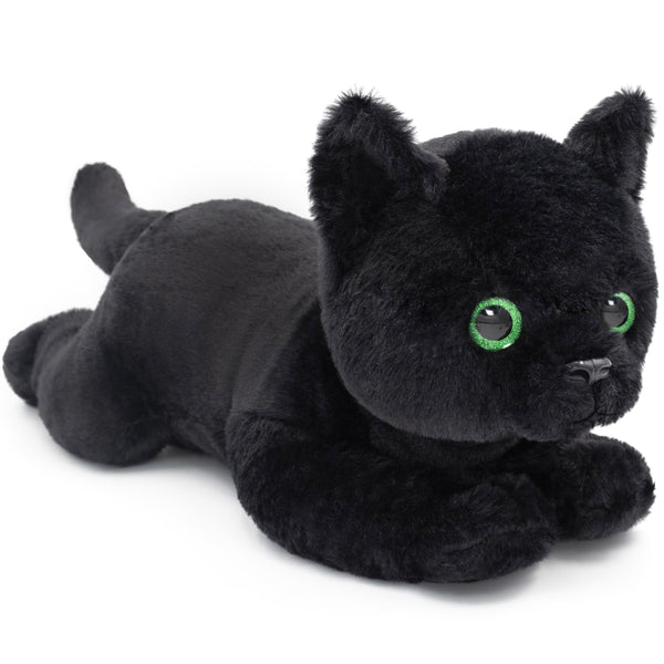 IKASA Large Black Cat Stuffed Animal Plush Toy,Large Big Jumbo Soft Toys,22