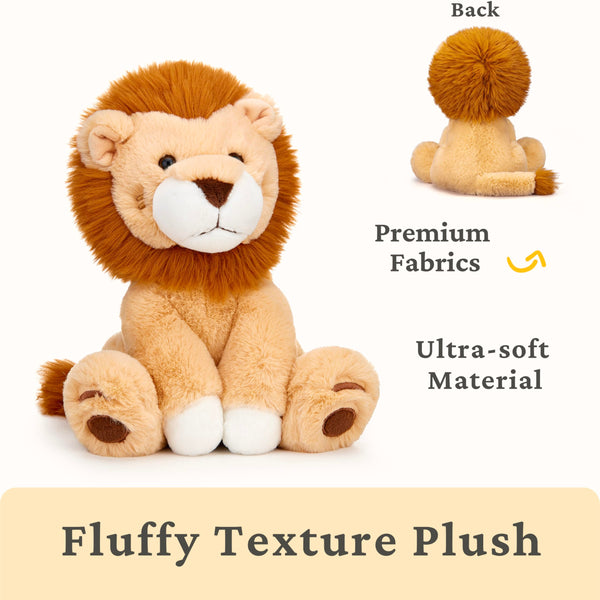 IKASA Lion Stuffed Animals Plush Toys,10