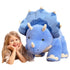IKASA Giant Triceratops Dinosaur Stuffed Animal Plush Toy,30" Soft Big Large Jumbo Toys,Huge Size Cute Fluffy Plushy Oversized Plushie,Gifts for Kids