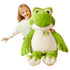 IKASA Giant Frog Stuffed Animal Plush Toy, 30" Large Huge Cute Jumbo Soft Toys for Kids Girls Boys,Gifts for Kids