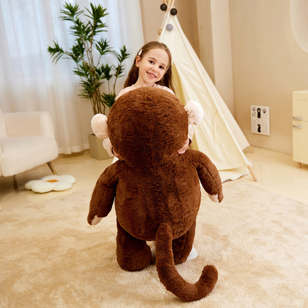 IKASA Giant Monkey Stuffed Animal Plush Toy,Large Big Jumbo Soft Toys,30