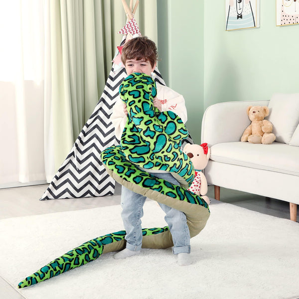 IKASA Giant Snake Stuffed Animal Plush Toy,106