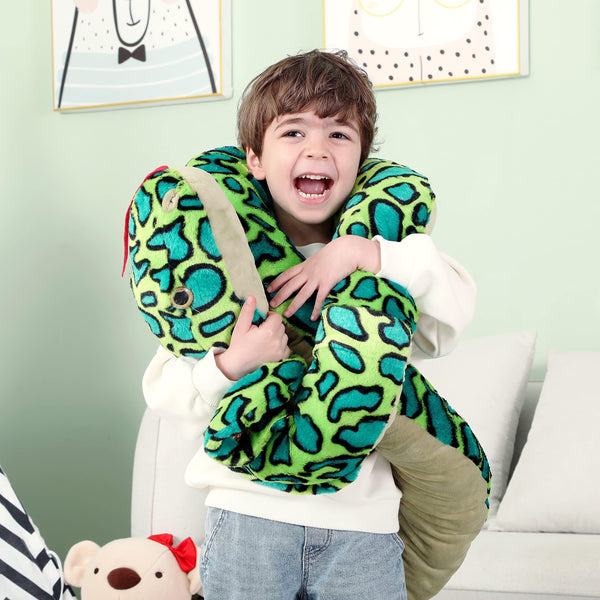 IKASA Giant Snake Stuffed Animal Plush Toy,106