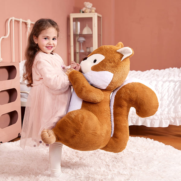 IKASA Large Squirrel Stuffed Animal Plush Toy,23