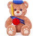 IKASA Graduation Teddy Bear 2026 Stuffed Animal Plush Toy with Cap,11" Soft Present Gift Preschool Kindergarten for Girlfriend (Rose)