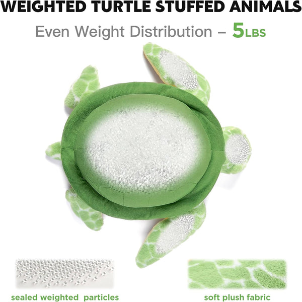 IKASA 5lb weighted sea turtle plush toy - view 7 